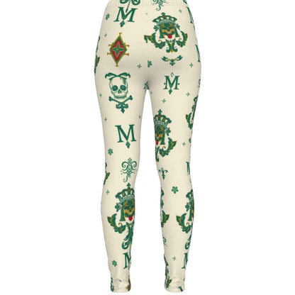 All-Over Print Women's Ripped Leggings