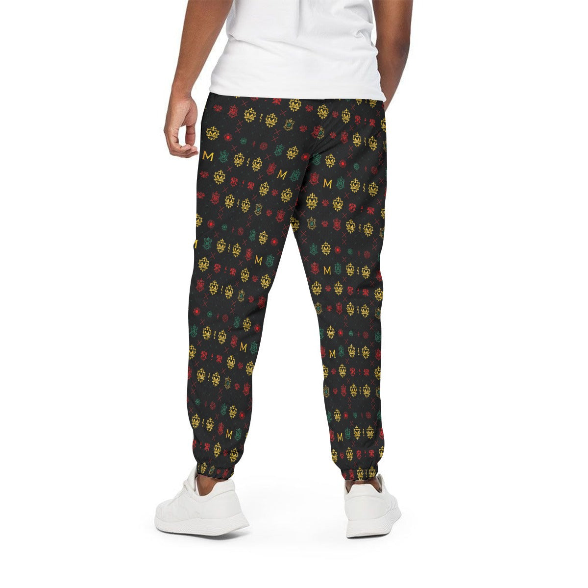 Munsieur Men's 100% Cotton Joggers - Soft & Comfortable Joggers with Elastic Waist and Side Pockets