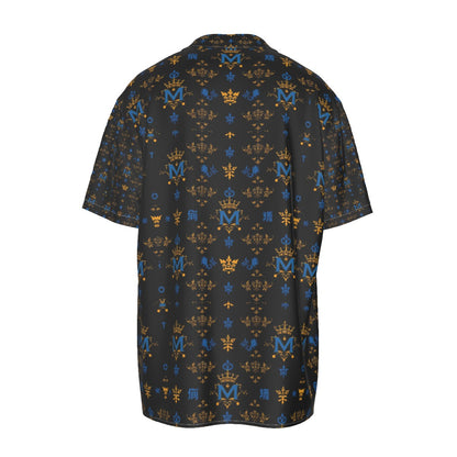 Munsieur All-Over Print Men's Button up Tee