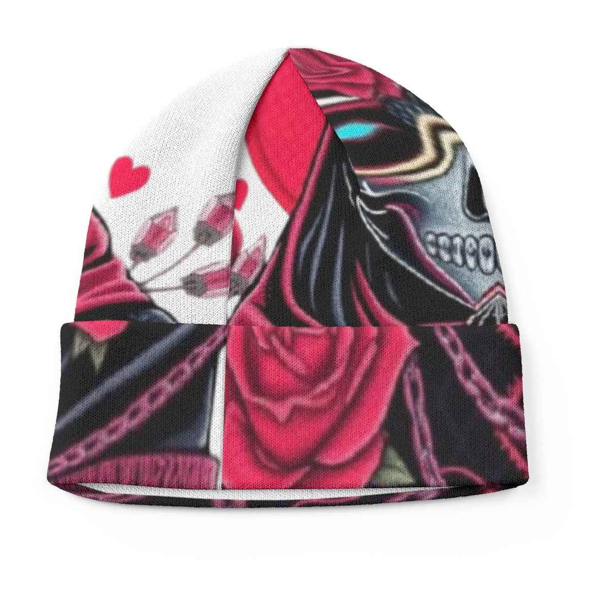 All-Over Print Knitted Hat