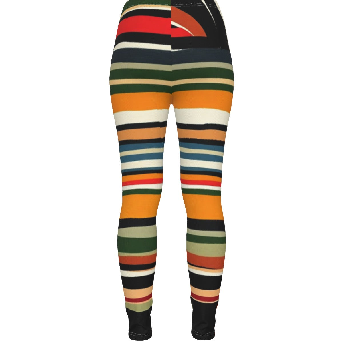 MUNSIEUR All-Over Print Women's Ripped Leggings