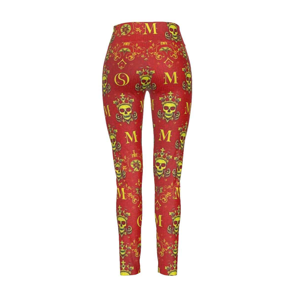 MUNSIEUR All-Over Print Women's High Waist Leggings | Side Stitch Closure