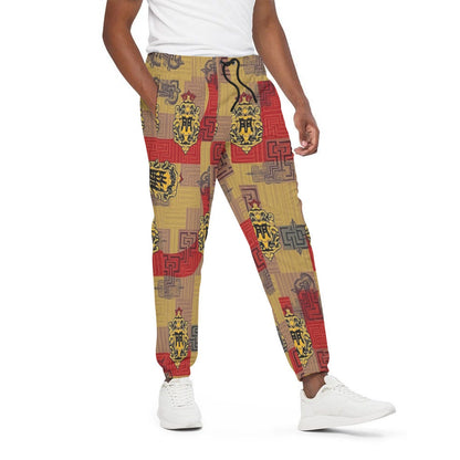 Multicolor 310GSM All-Over Print Streetwear Joggers | MUNSIEUR