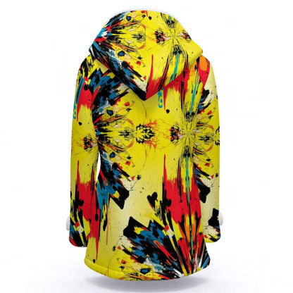 MUNSIEUR All-Over Print Women's Jacket With Fleece