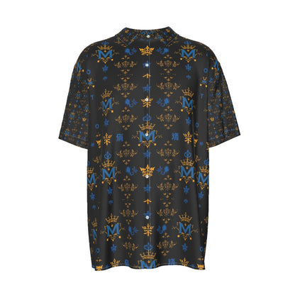 Munsieur All-Over Print Men's Button up Tee