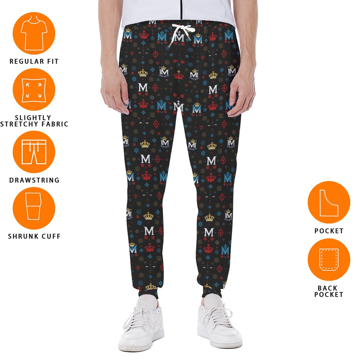 All-Over Print Men's Sweatpants