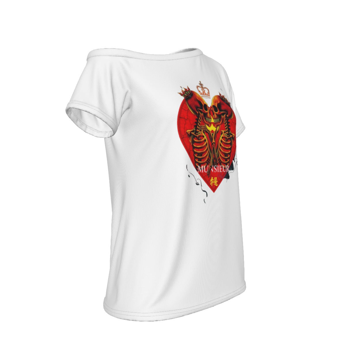 MUNSIEUR Halloween Women's Off-Shoulder T-shirt