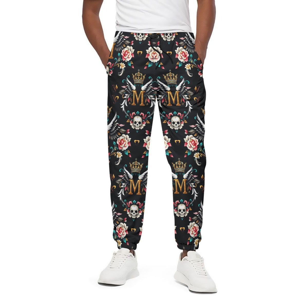 Munsieur All-Over Print Joggers for Men | 310GSM Cotton