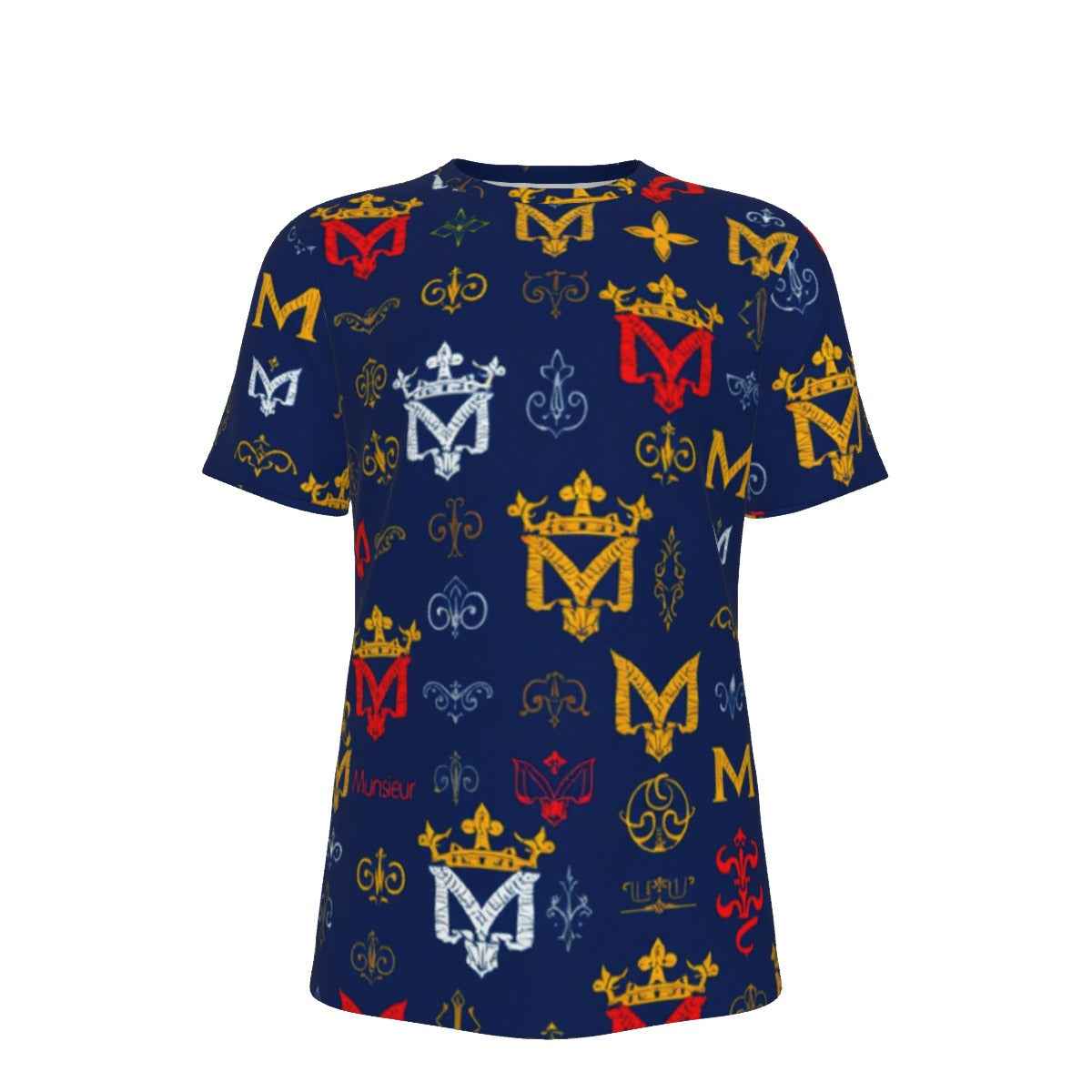 MUNSIEUR All-Over Print Men's Tee New Arrivals