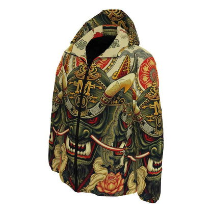 MUNSIEUR All-Over Print Down Coat for Men