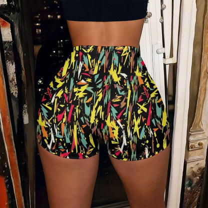 All-Over Print Women’s High-Stretch Shorts