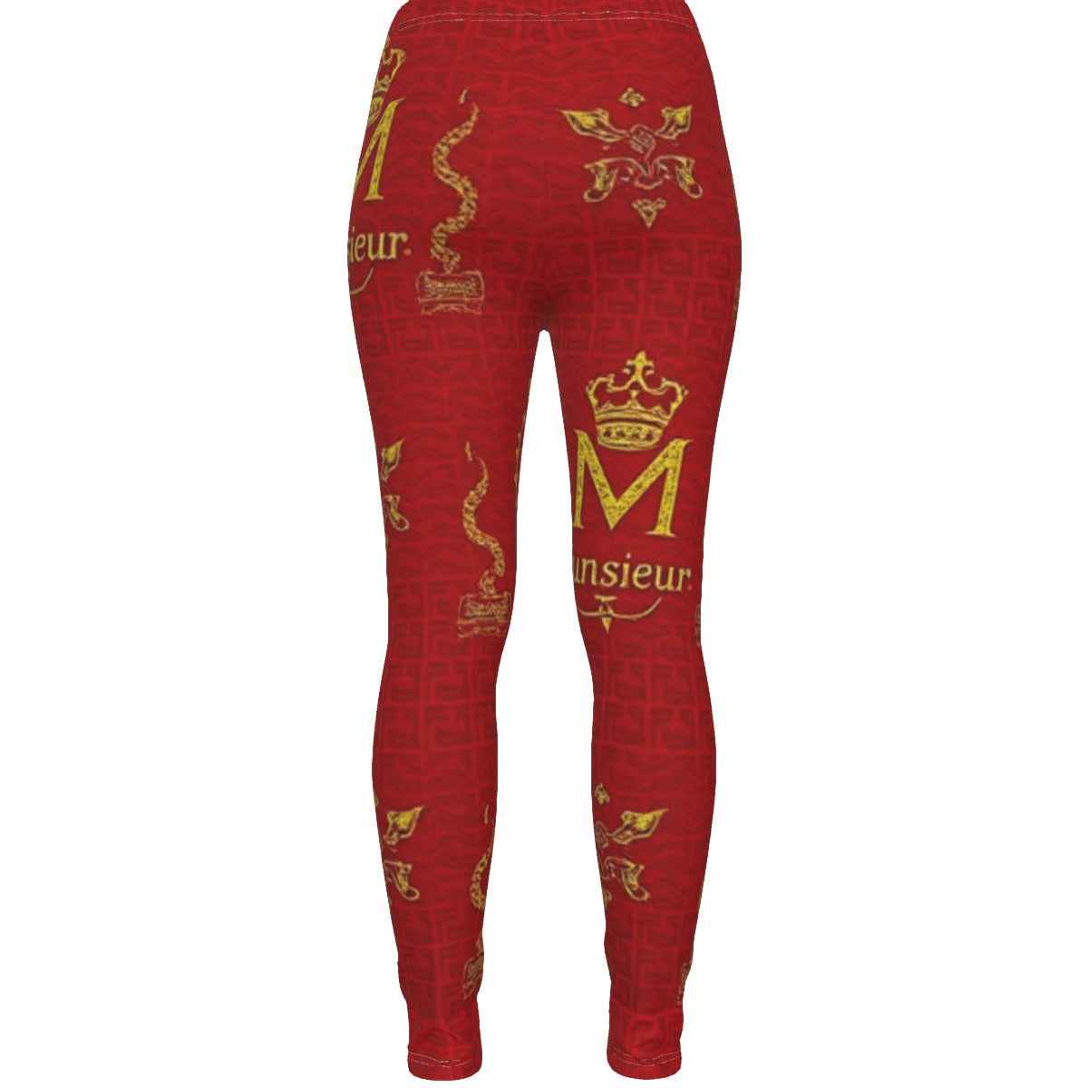 All-Over Print Women's Ripped Leggings
