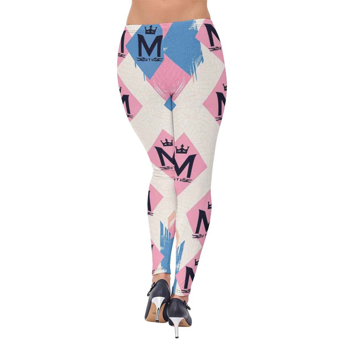 All-Over Print Women's High-Stretch Leggings