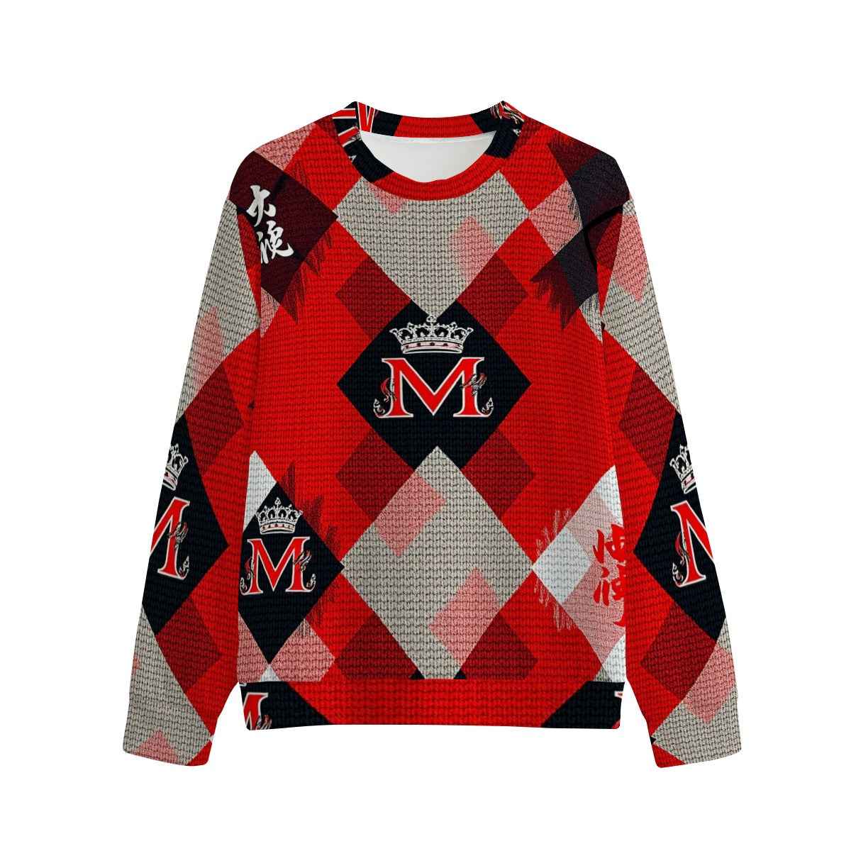 All-Over Print Unisex O-neck Sweatshirt | 310GSM Cotton