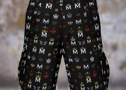 MUNSIEUR All-Over Print Men's Cargo Shorts