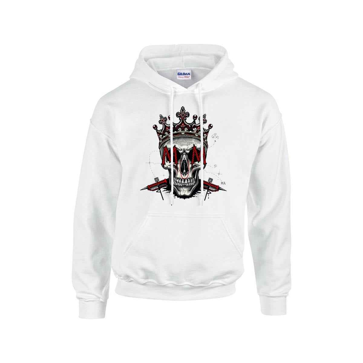 MUNSIEUR Men's Hoodie Gildan 18500 Double DTF