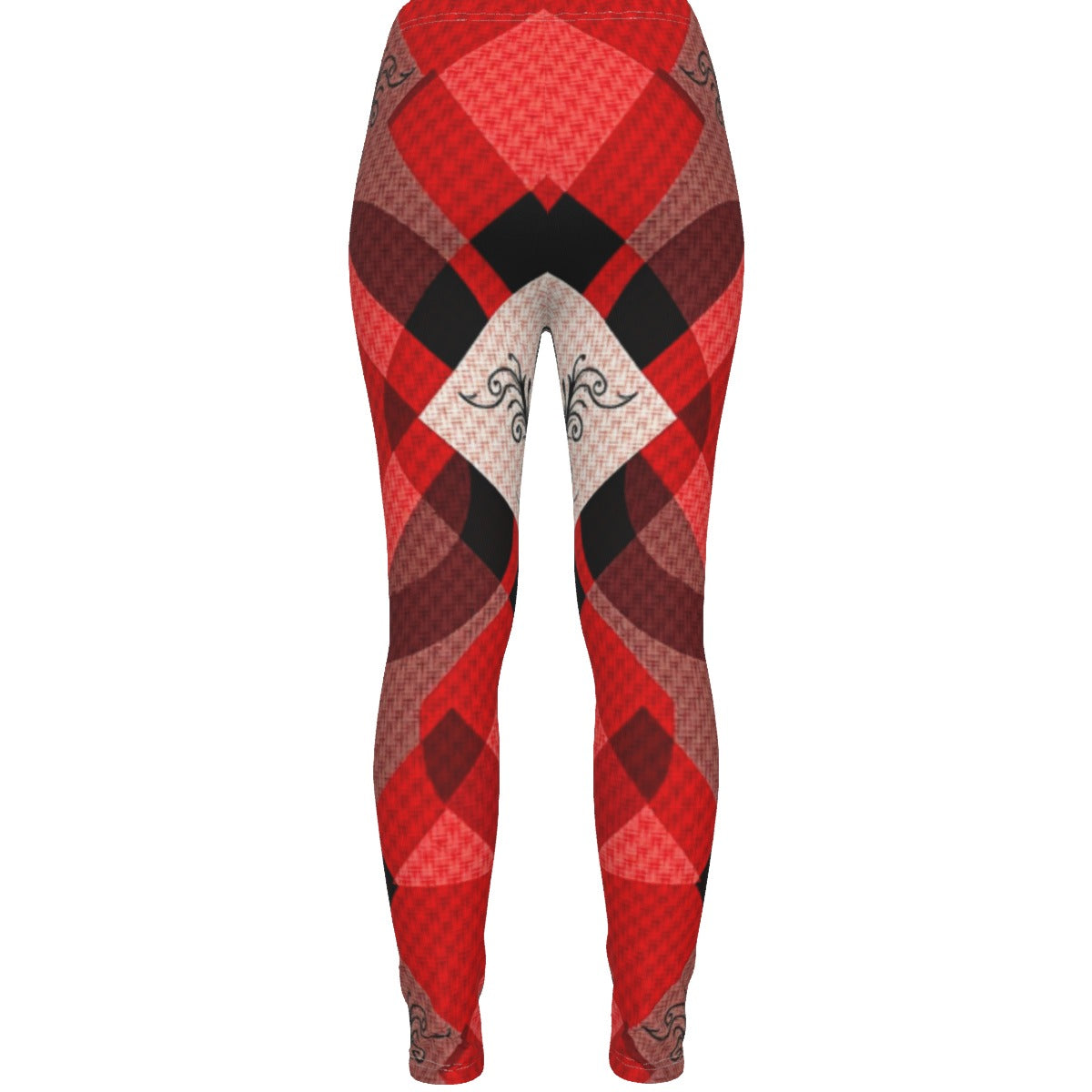 MUNSIEUR All-Over Print Women's Ripped Leggings