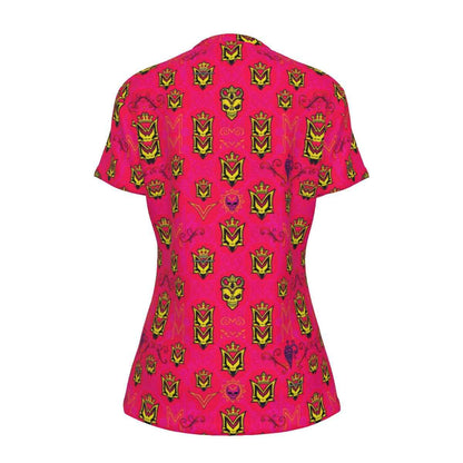 MUNSIEUR All-Over Print Women's Round Neck T-Shirt New Arrivals