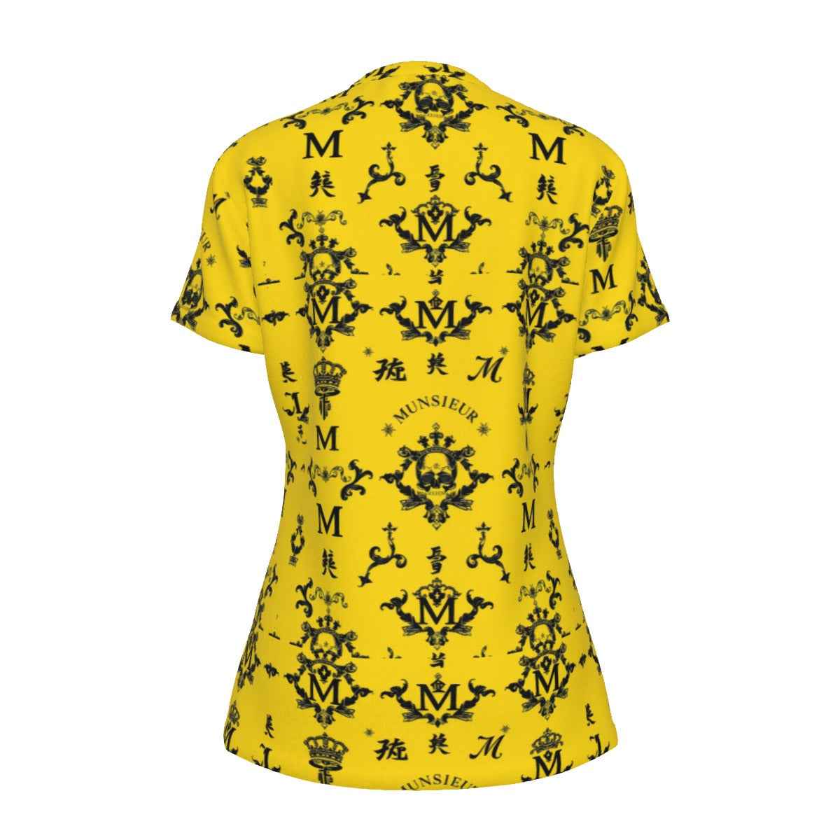 MUNSIEUR All-Over Print Women's T-Shirt Lightweight