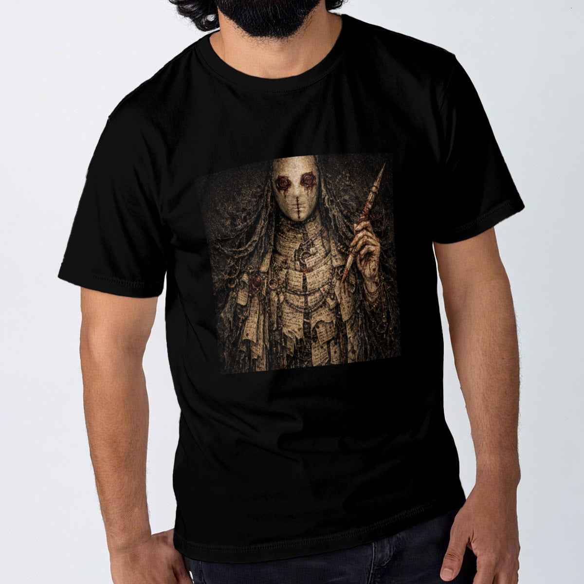 All-Over Print Men's O-Neck T-Shirt | 190GSM Cotton