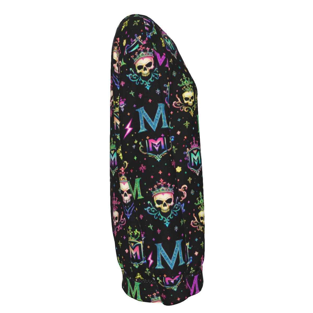 All-Over Print Women's Off-Shoulder Sweatshirt