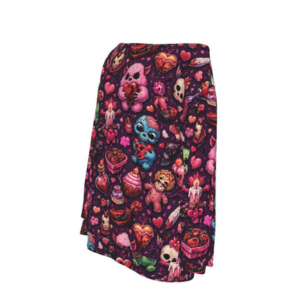 All-Over Print Women's Off-Shoulder Sweatshirt