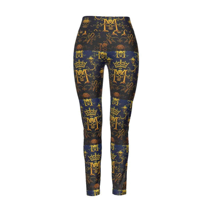 MUNSIEUR All-Over Print Women's High Waist Leggings | Side Stitch Closure New Arrivals