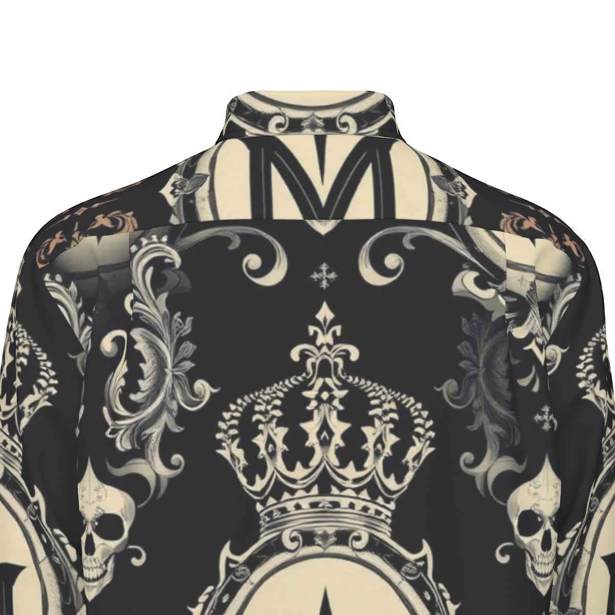 All-Over Print Men's Long Sleeve Shirt | 115GSM Cotton poplin
