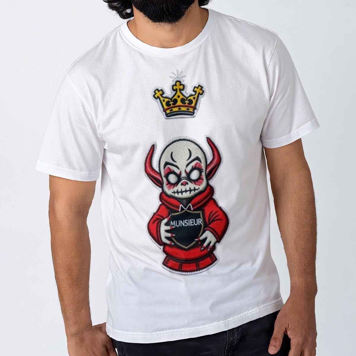 All-Over Print Men's O-Neck T-Shirt | 190GSM Cotton