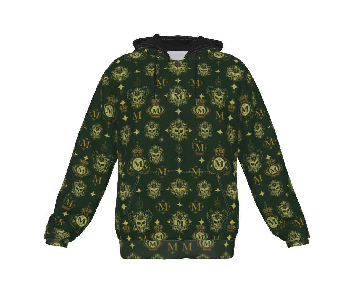 Men's Zip Up Hoodie - All-Over Print with Pocket