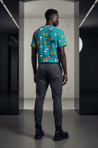 MUNSIEUR All-Over Print Men's Tee New Arrivals
