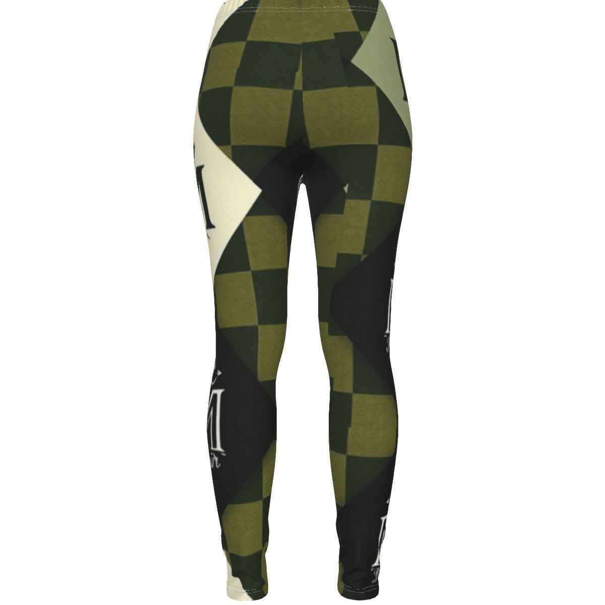 All-Over Print Women's Ripped Leggings
