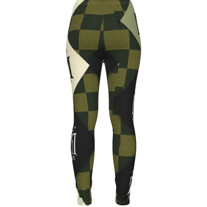 All-Over Print Women's Ripped Leggings