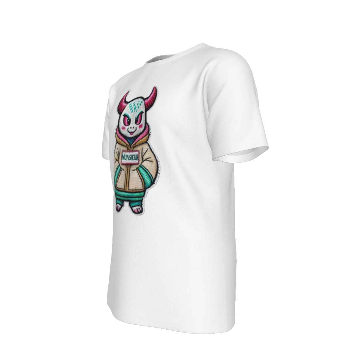 All-Over Print Men's O-Neck T-Shirt | 190GSM Cotton