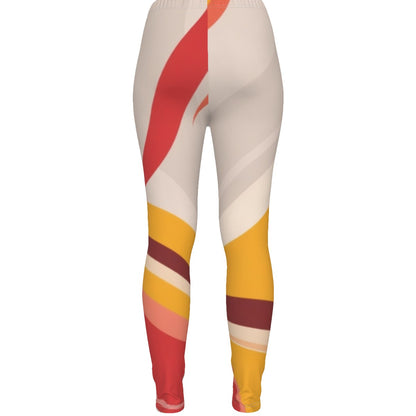 MUNSIEUR All-Over Print Women's Ripped Leggings