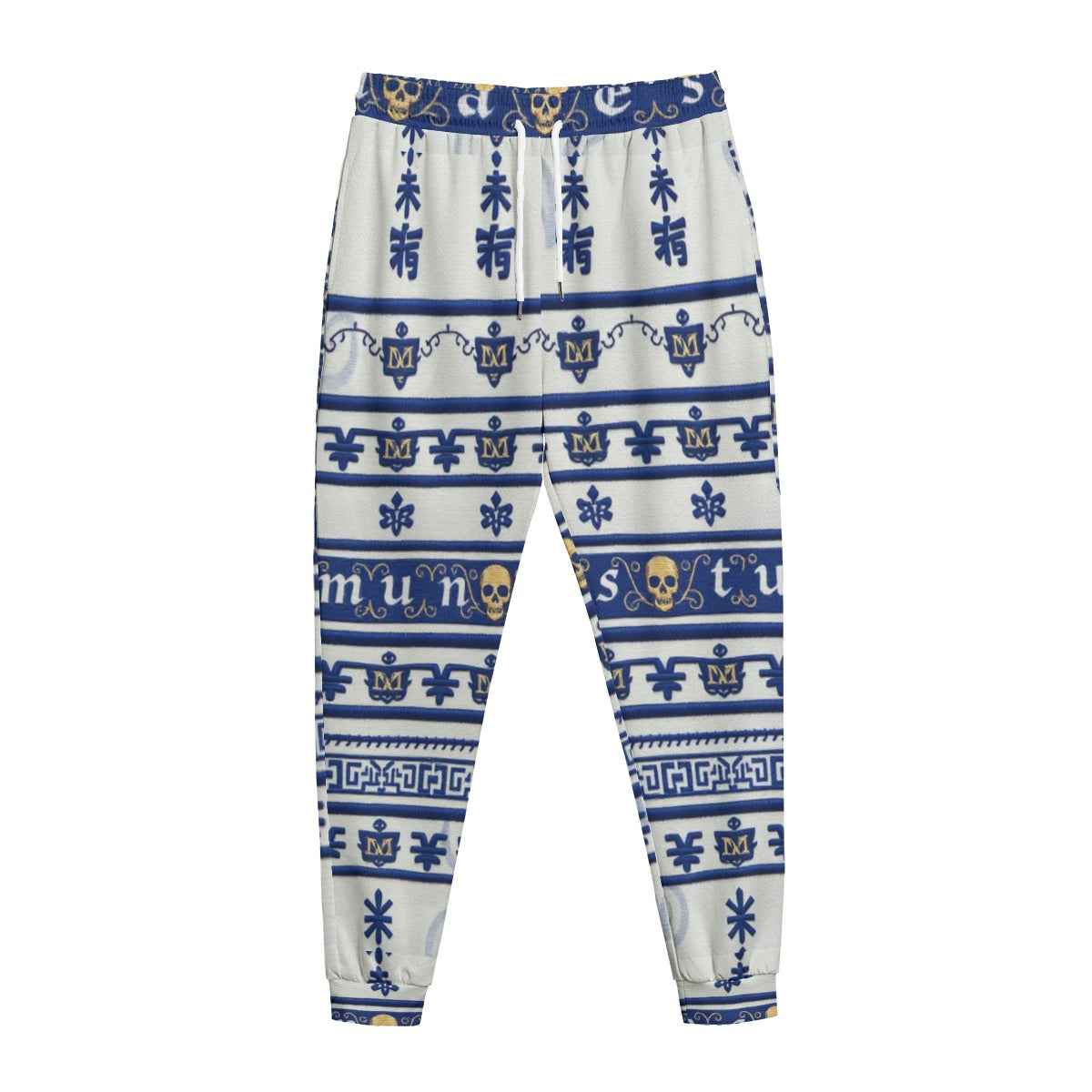 MUNSIEUR All-Over Print Men's Joggers Interlock