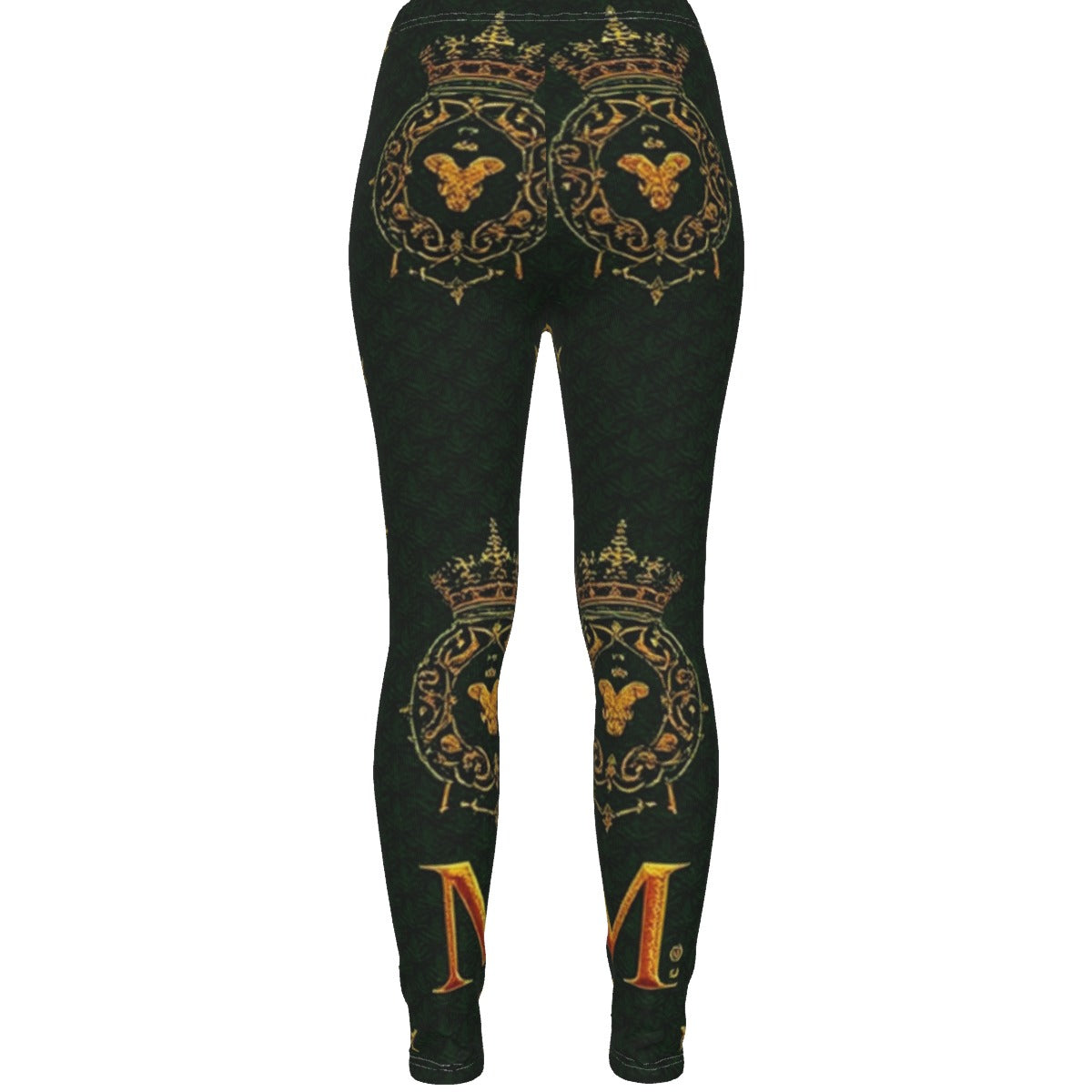MUNSIEUR All-Over Print Women's Ripped Leggings
