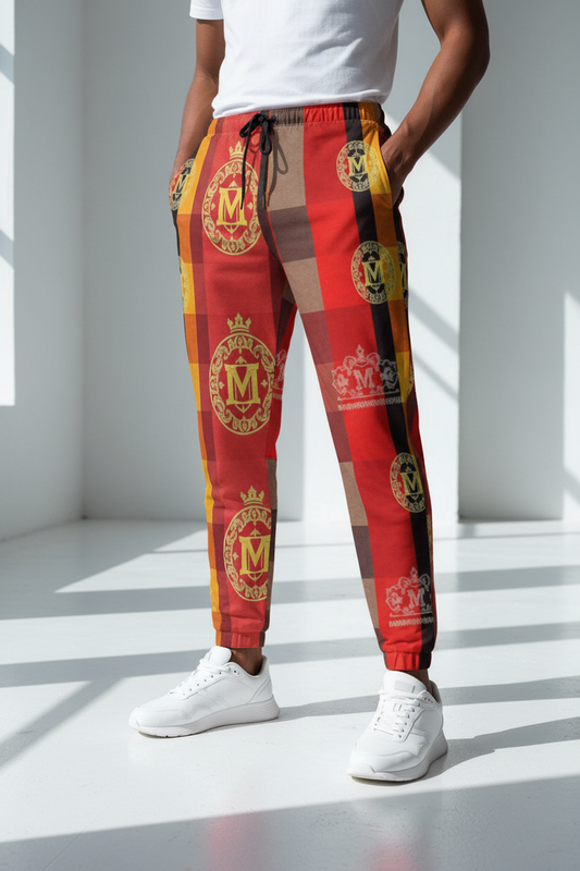 Premium 310GSM All-Over Print Joggers – Heavy Cotton | MUNSIEUR