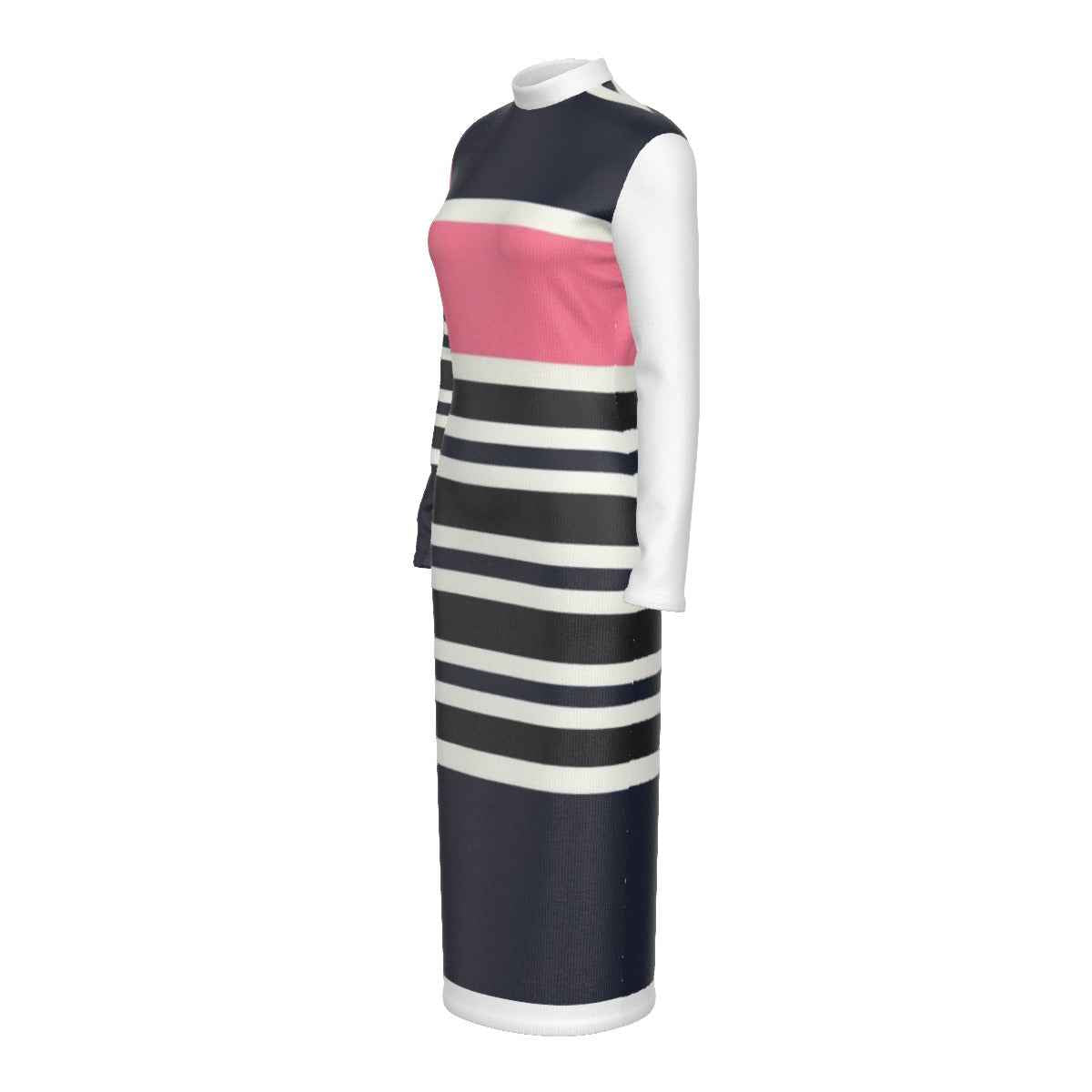 MUNSIEUR All-Over Print Women's Hip Dress
