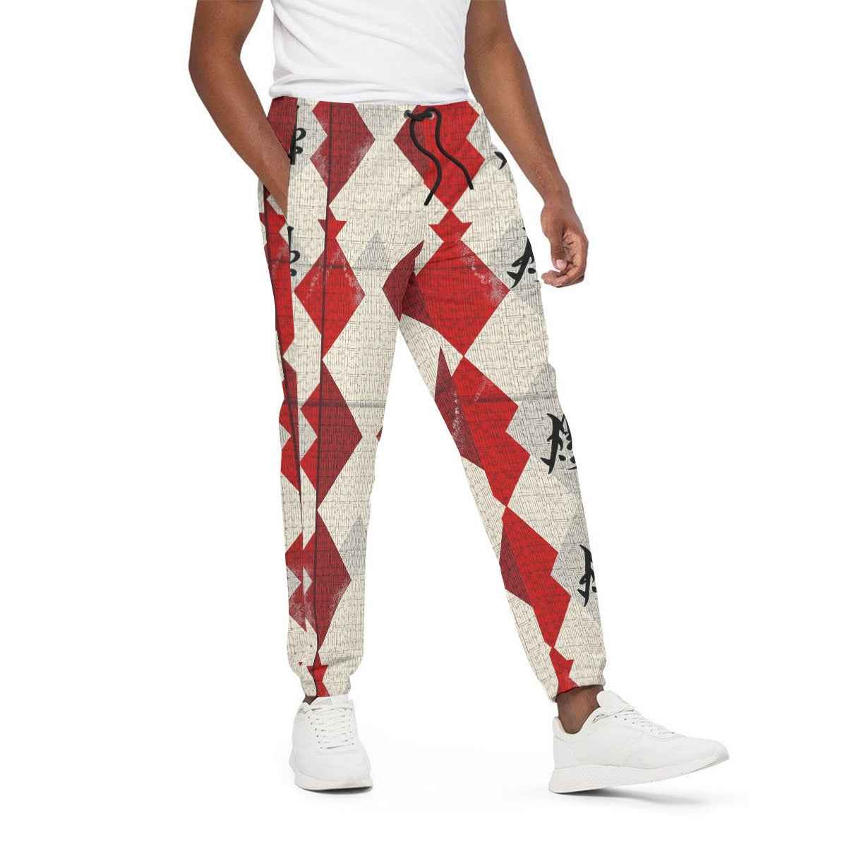 MUNSIEUR All-Over Print Joggers Heavy Cotton