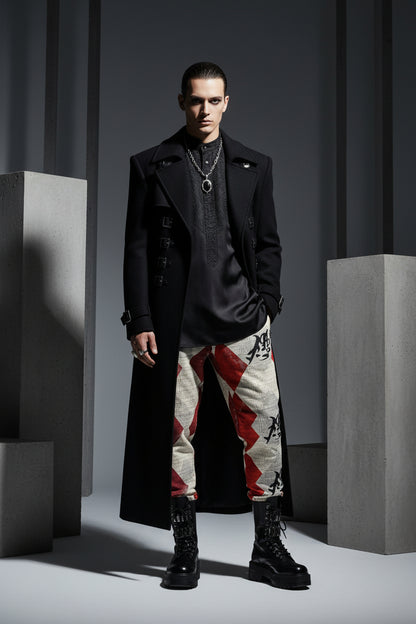 MUNSIEUR All-Over Print Joggers Heavy Cotton