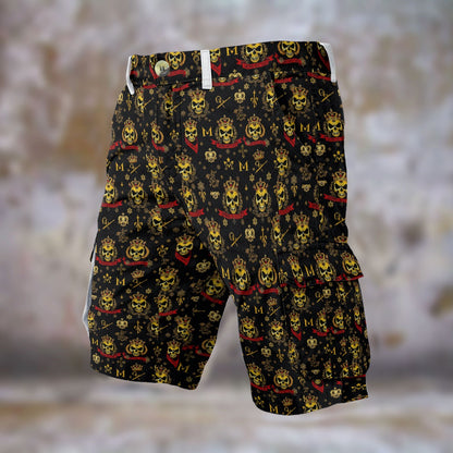 Munsieur All-Over Print Men's Cargo Shorts