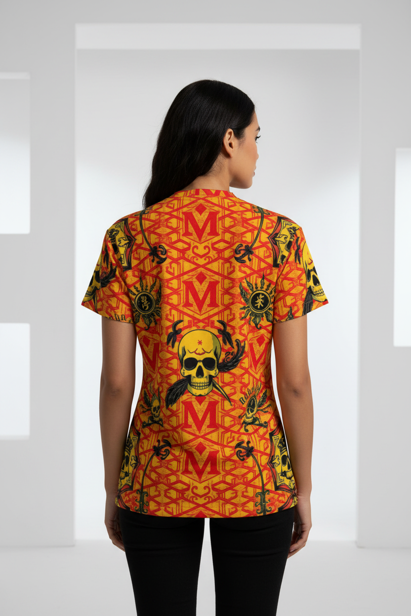 MUNSIEUR All-Over Print Women's T-Shirt Thanksgiving Collection