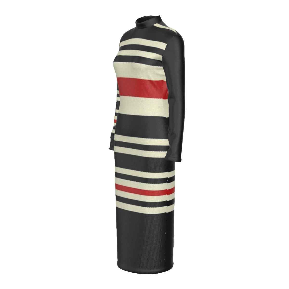 MUNSIEUR All-Over Print Women's Hip Dress