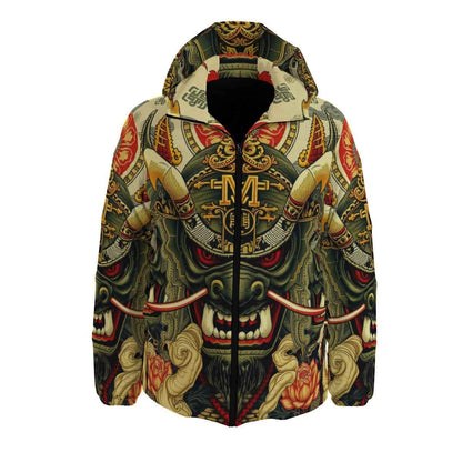 MUNSIEUR All-Over Print Down Coat for Men
