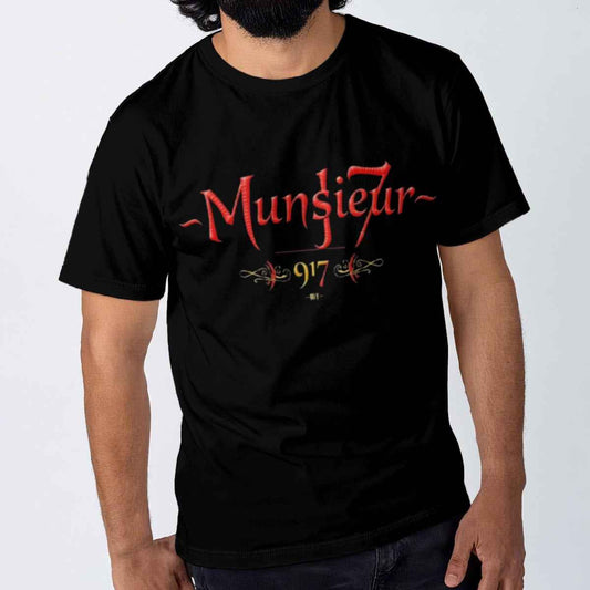 MUNSIEUR DTF Print Men's Tee "917" Signature Collection