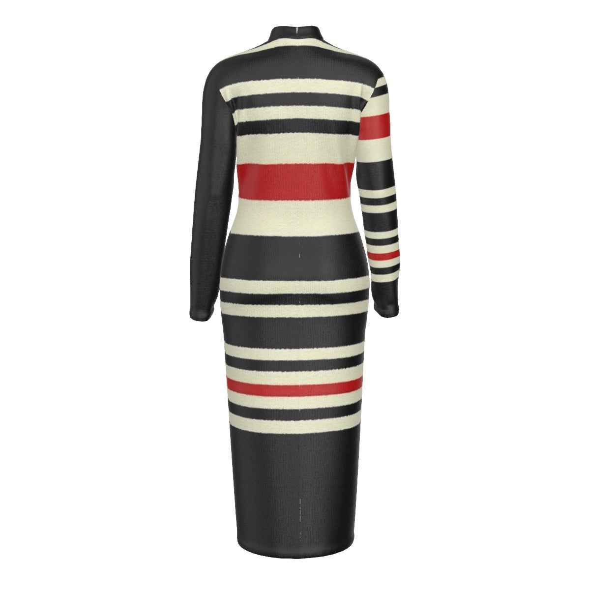 MUNSIEUR All-Over Print Women's Hip Dress