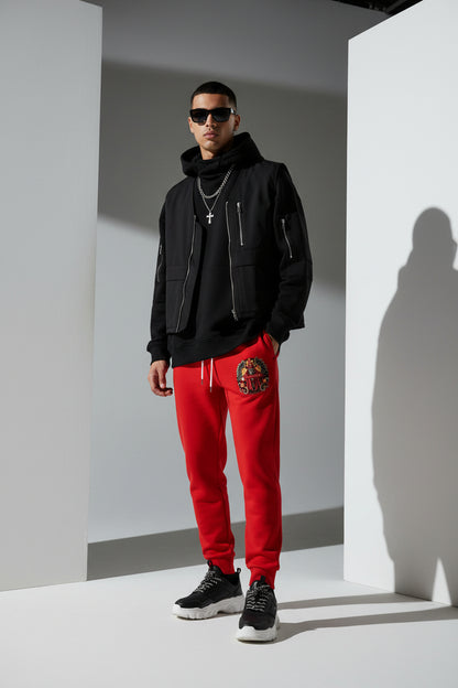 MUNSIEUR All-Over Print Men's Joggers
