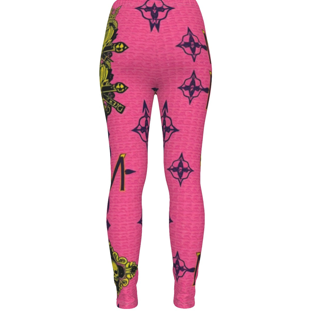 MUNSIEUR All-Over Print Women's Ripped Leggings