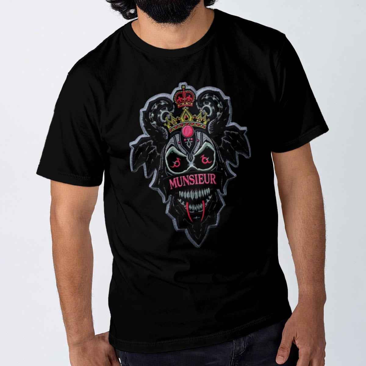 All-Over Print Men's O-Neck T-Shirt | 190GSM Cotton